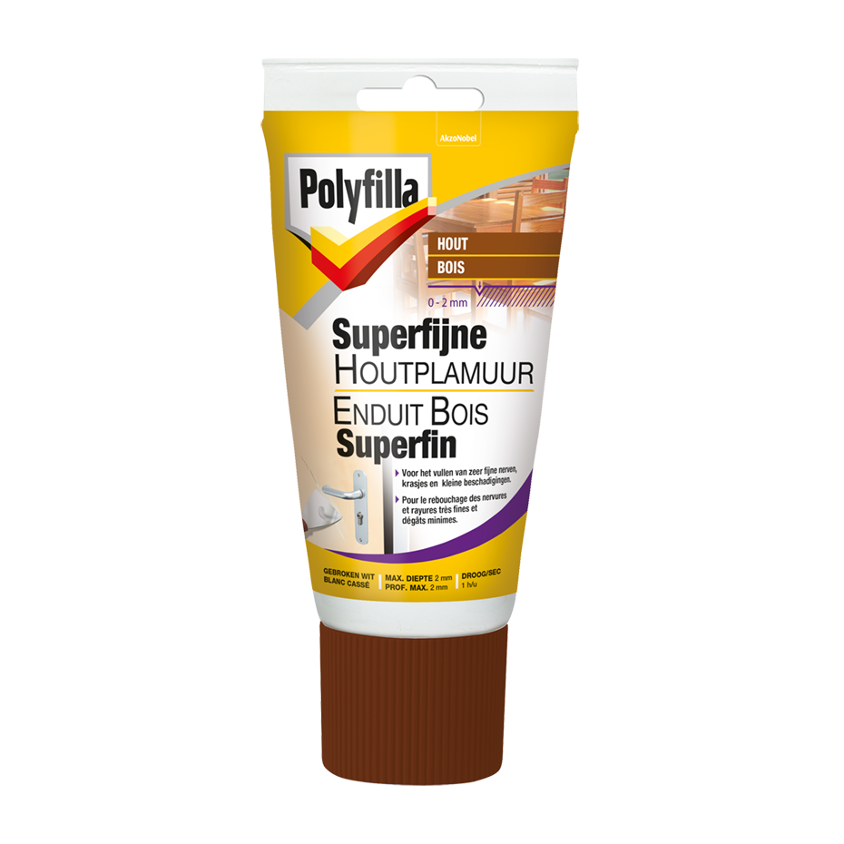 polyfilla enduit bois superfin tube 250gr